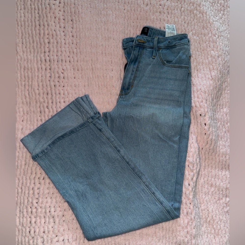 Hollister Light wash Dad Jeans